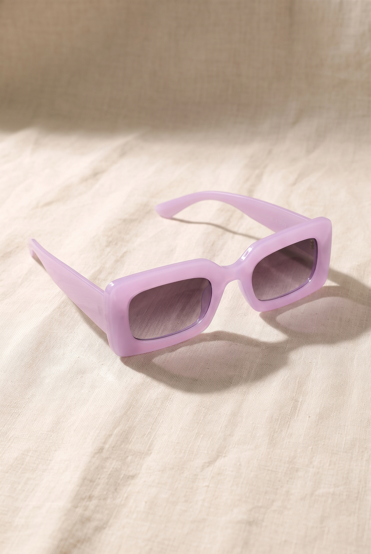 Carla Sunglasses, Purple still life