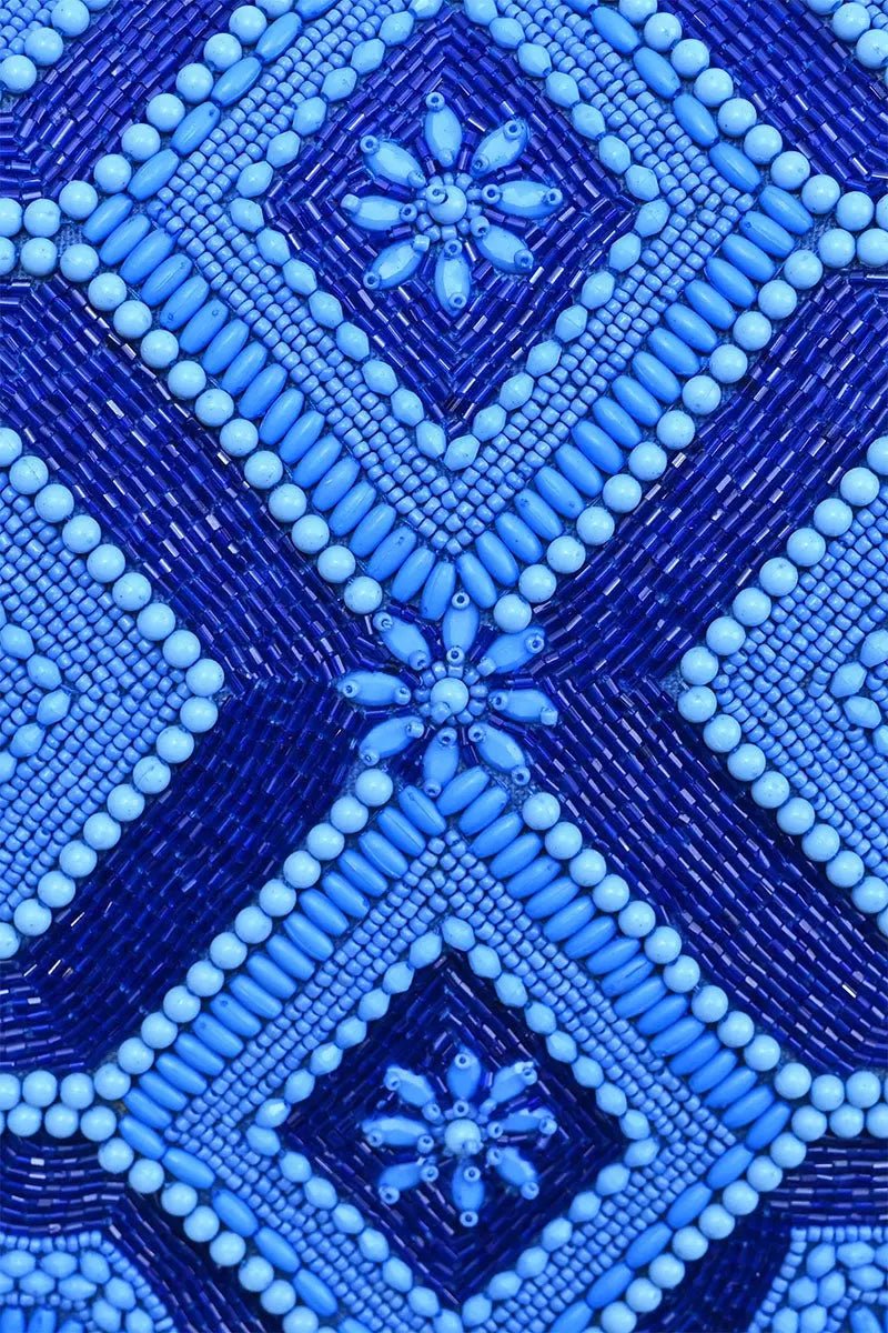 Azure Glamour Clutch America & Beyond