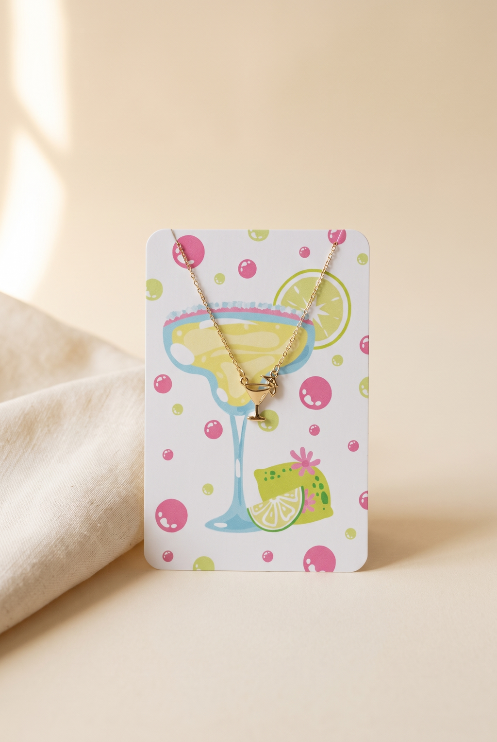 Emily Margarita Time Necklace, Still life