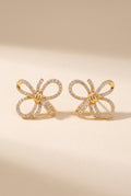 Evelyn Earrings, Gold still life