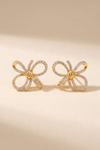 Evelyn Earrings, Gold still life