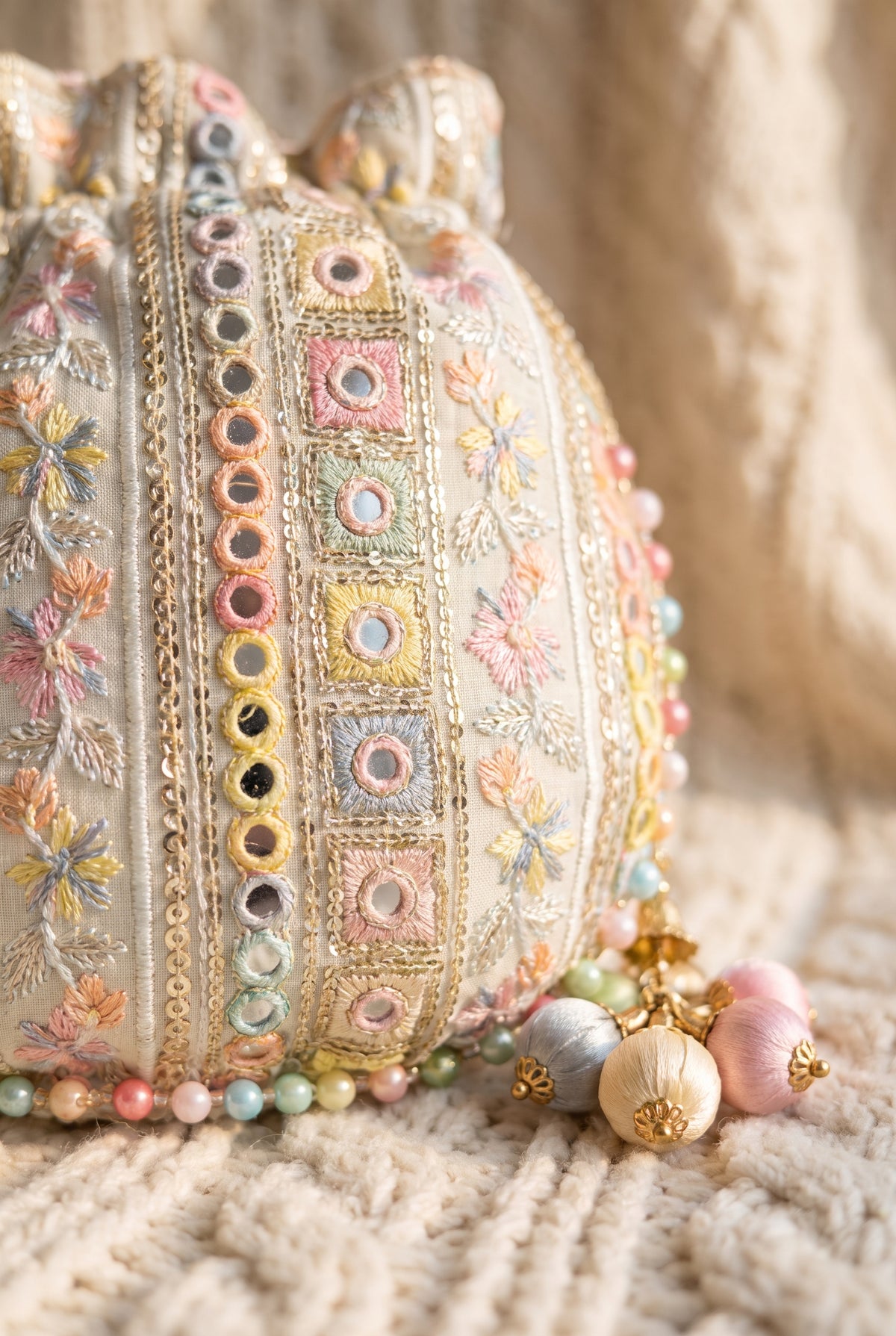 Henna Handmade Bag, Detail