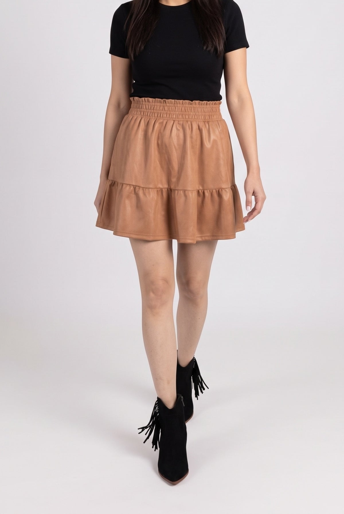 If We Never Met Mini Skirt, Walking