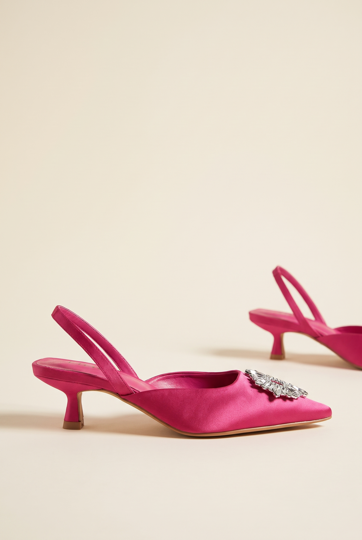 Isabella Low Heel Sandals, Side