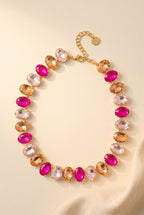 Jane Pink Radiance Crystal Necklace, Still life