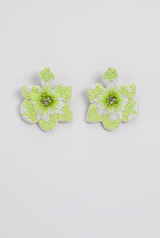 Juniper Petal Pop Drop Earrings, Front