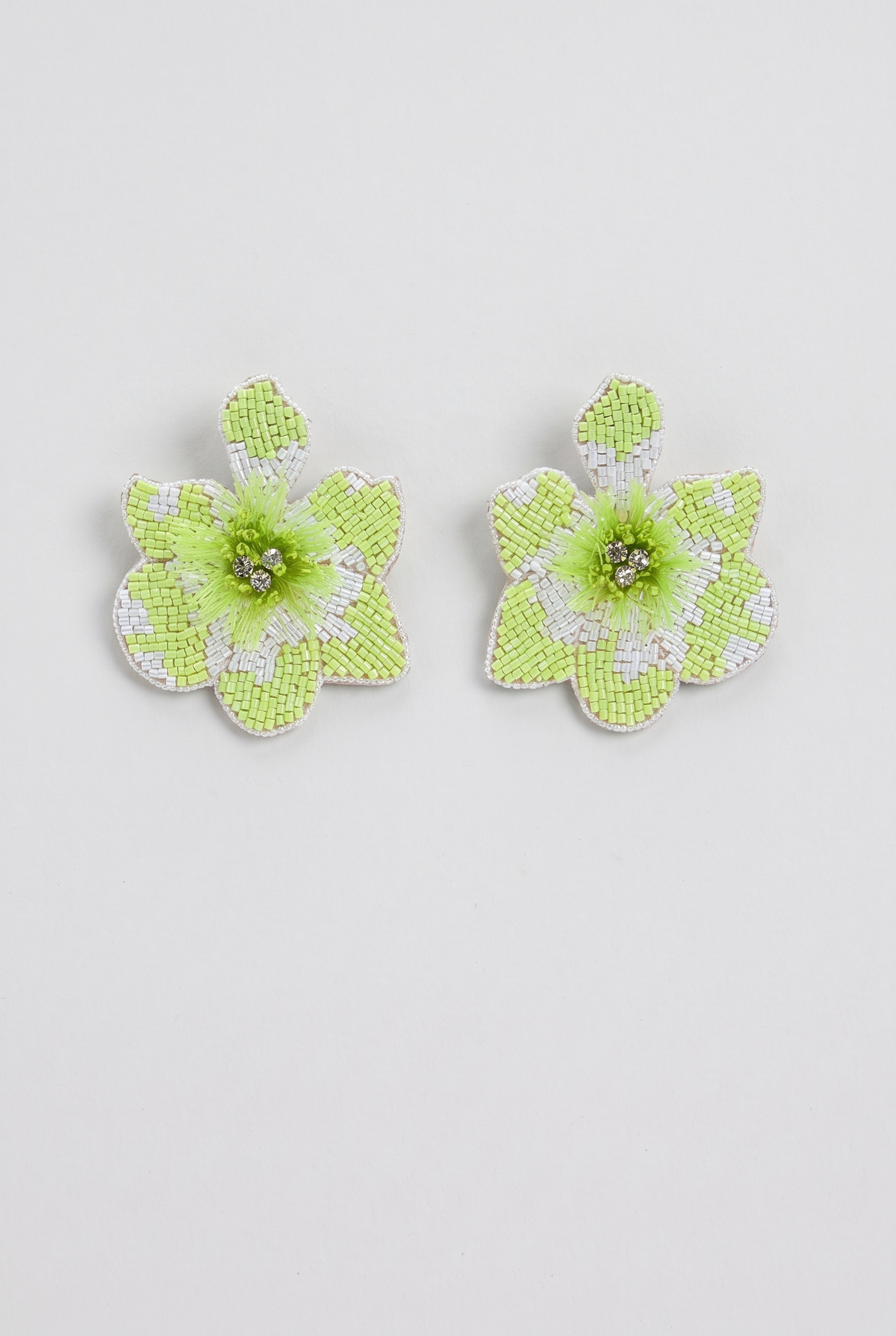 Juniper Petal Pop Drop Earrings, Front