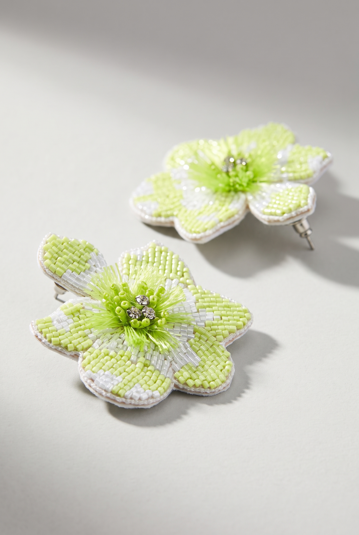 Juniper Petal Pop Drop Earrings, Side