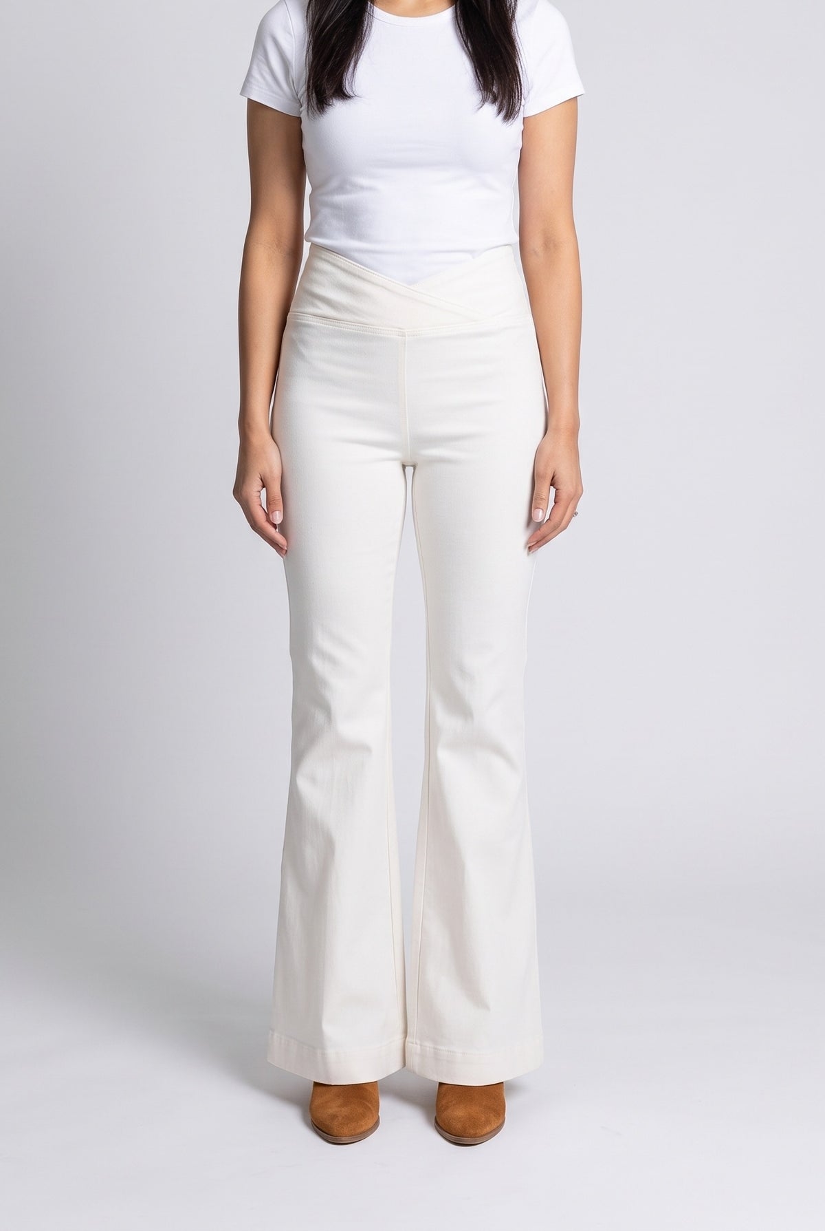 Just The Beginning Flare Jeans, Front
