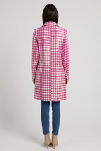 Just The Way You Are Double Breasted Long Coat, Back