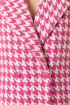 Just The Way You Are Double Breasted Long Coat, Close-up