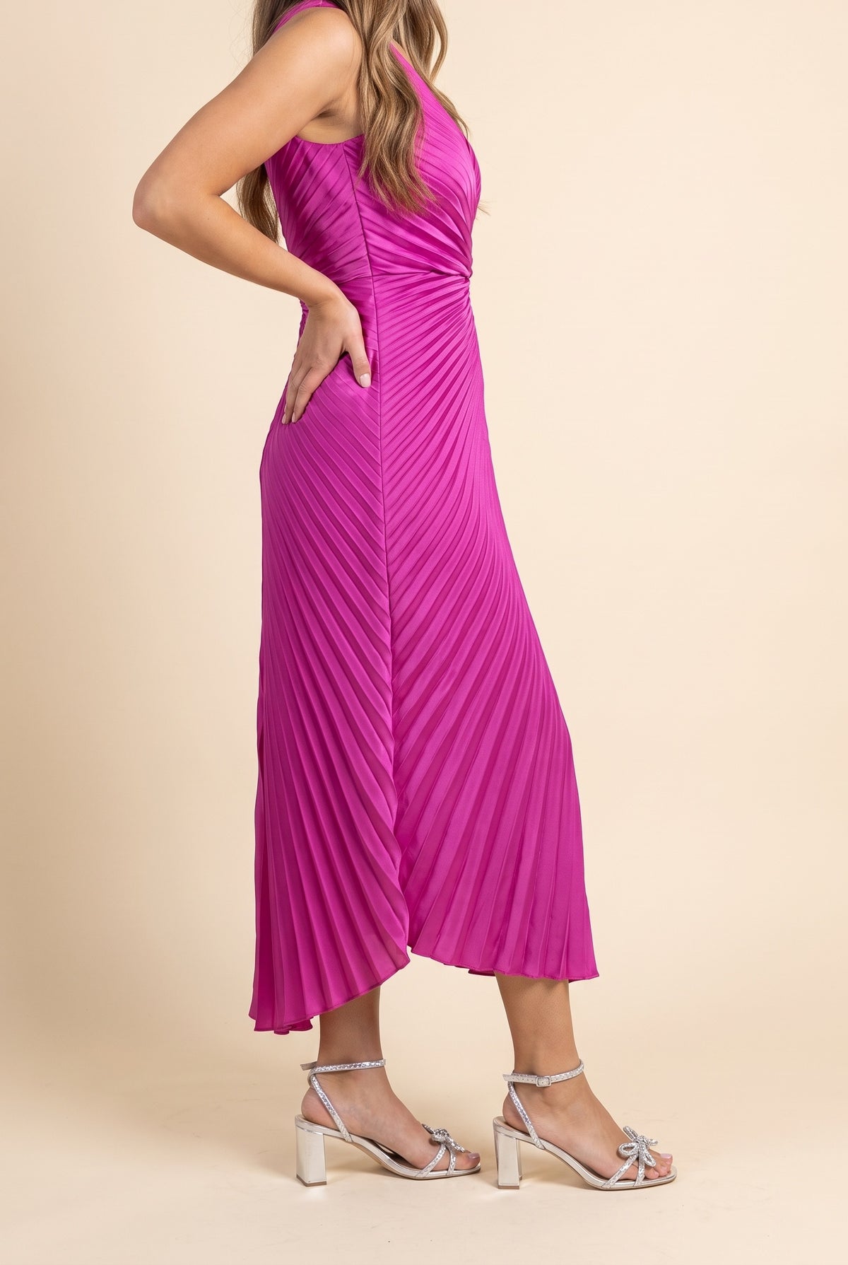 Last Friday Night Midi Dress, Side