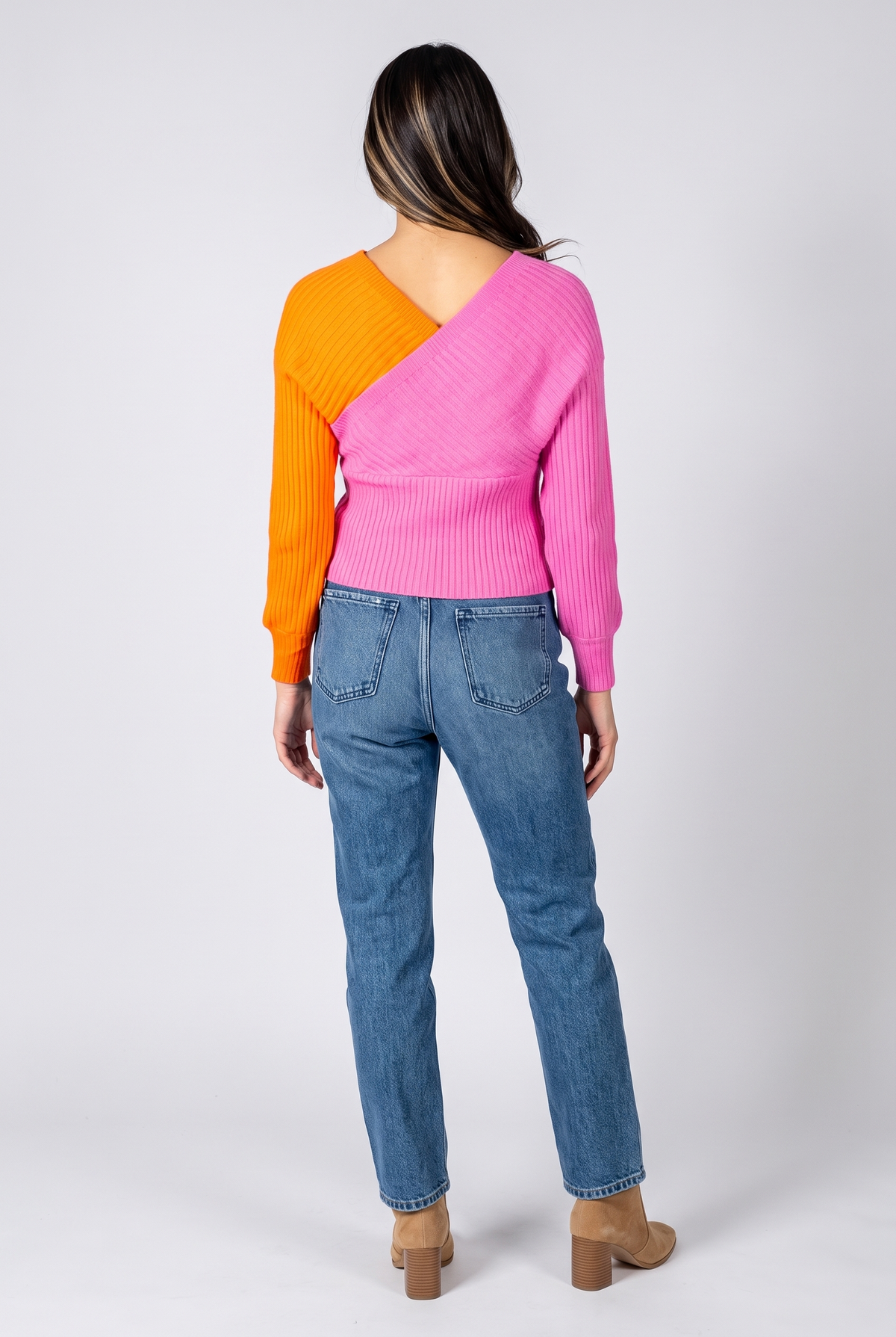 Level Up Knit Sweater, Back