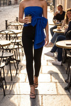Love Is An Open Door Side Bow Tube Top, Lifestyle