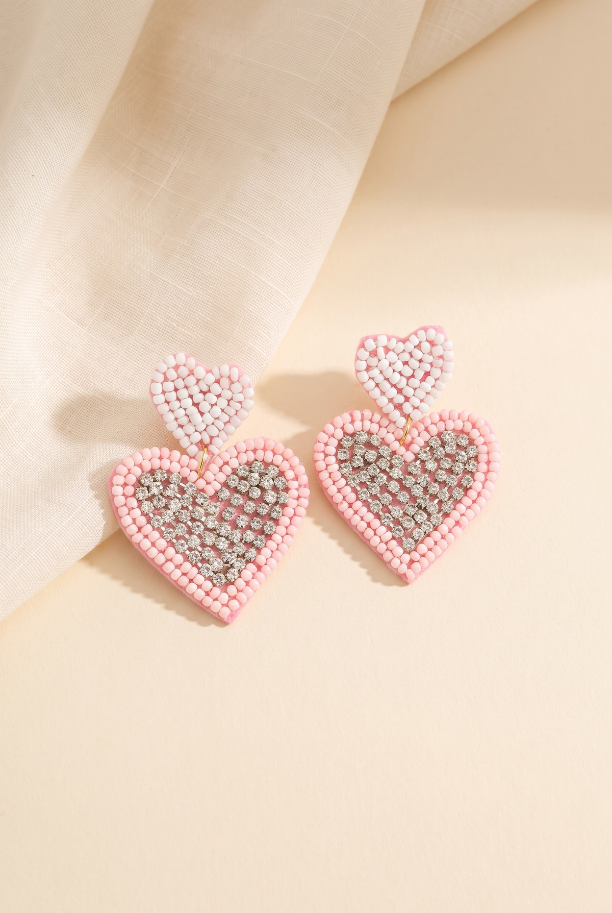 Loveleen Heart Earrings, Still life
