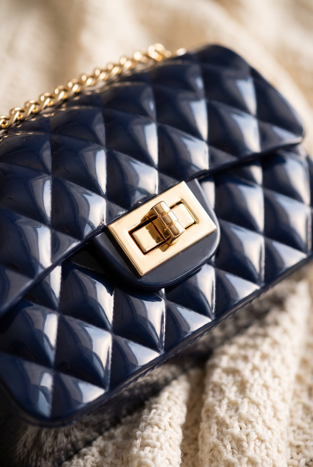Melody Quilted Jelly Bag, Detail