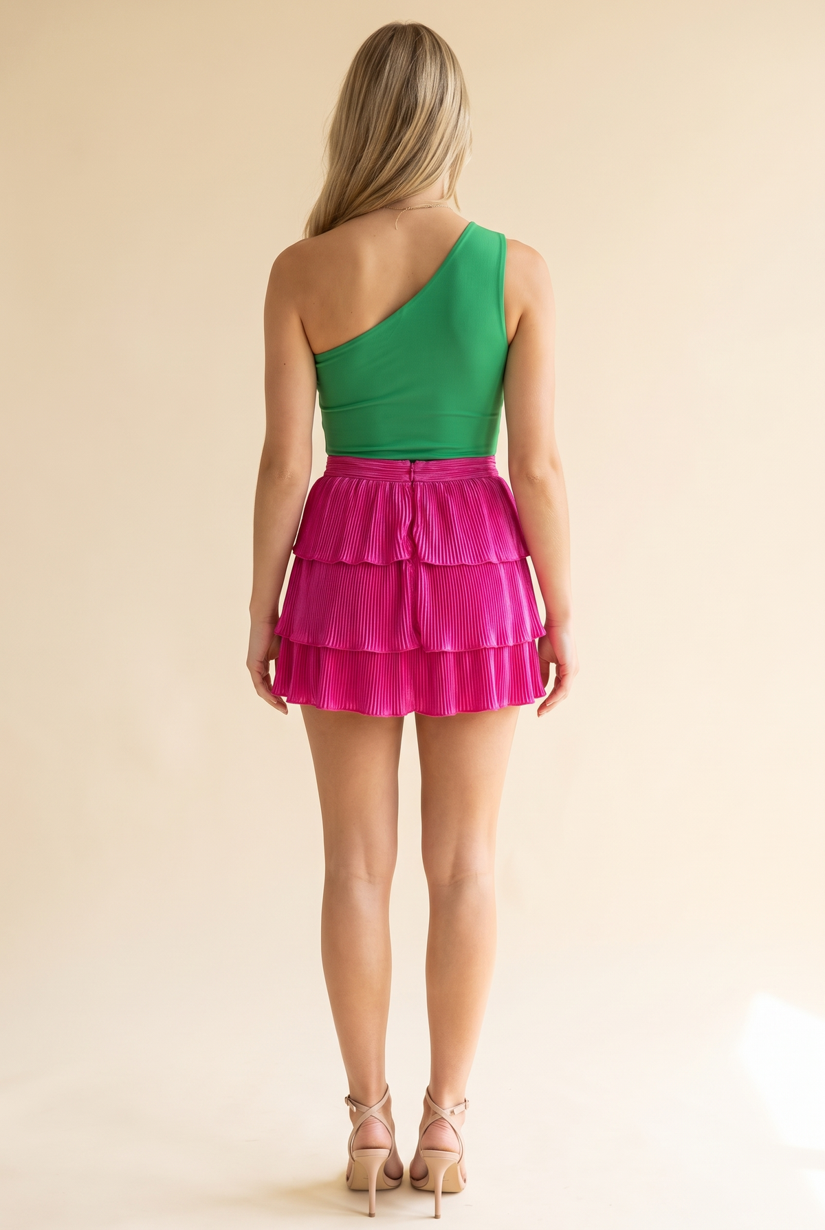 No Limits Pleated Skirt, Back
