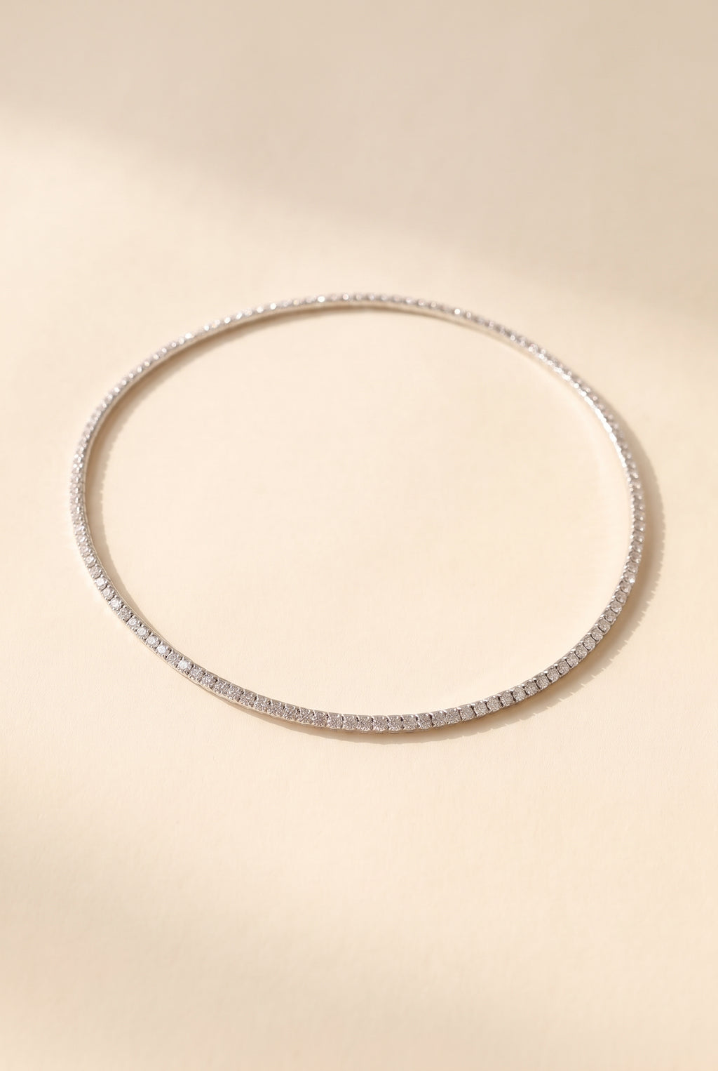 Nora Choker Necklace, Gold still life