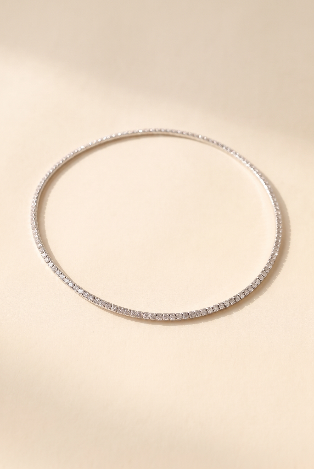 Nora Choker Necklace, Gold still life