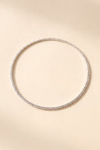 Nora Choker Necklace, Silver still life