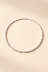Nora Choker Necklace, Silver still life