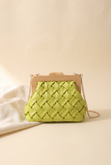 Nova Woven Clutch, Still life