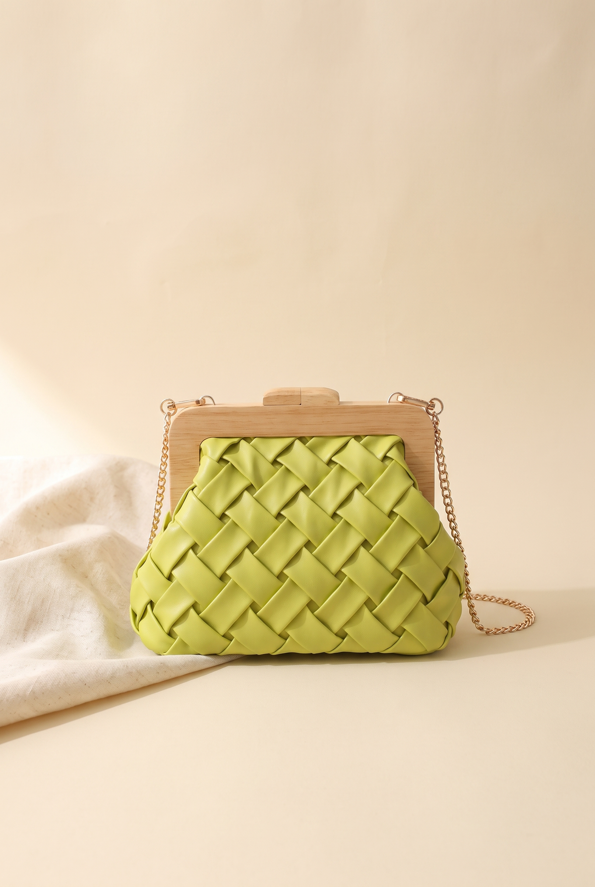 Nova Woven Clutch, Still life