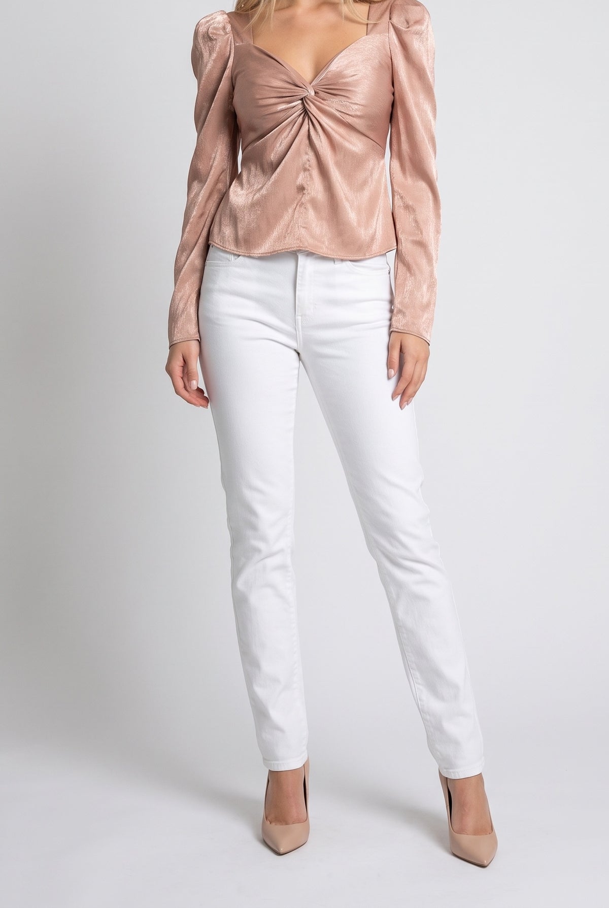 Once Upon A Time Sweet Heart Neck Top, Front