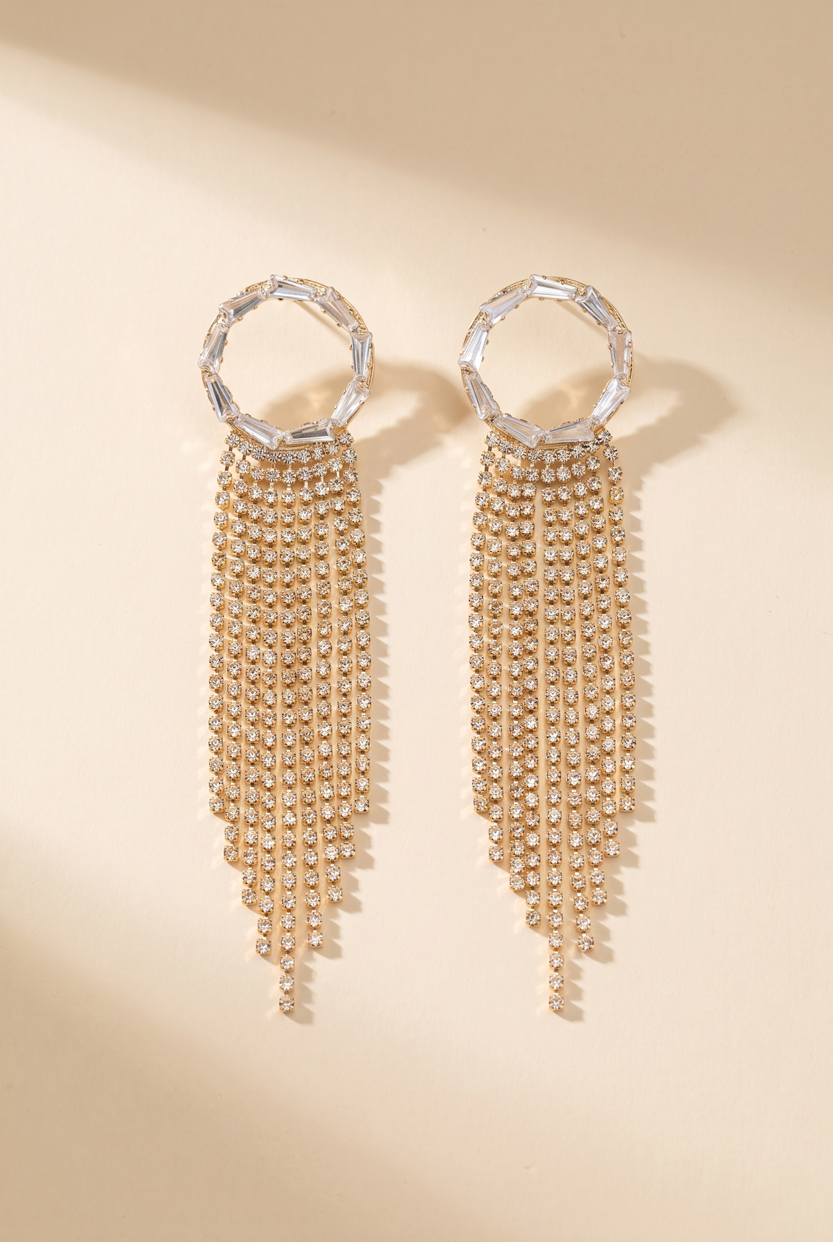 Shyla Drop Style Earring, Gold still life