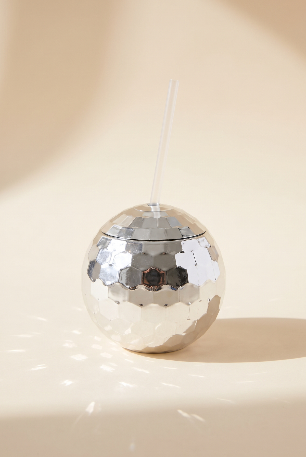 Stella Disco Ball Cup with Straw, Still life