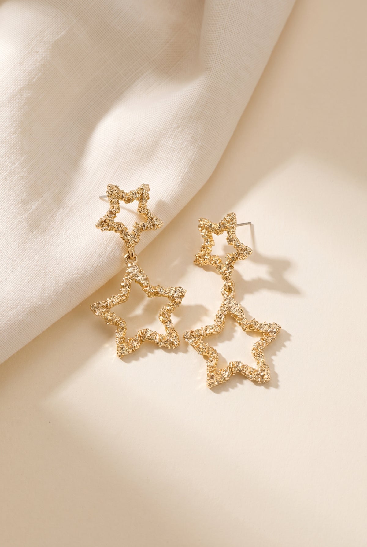 Stella You Are A Star Gold Earrings, Still life