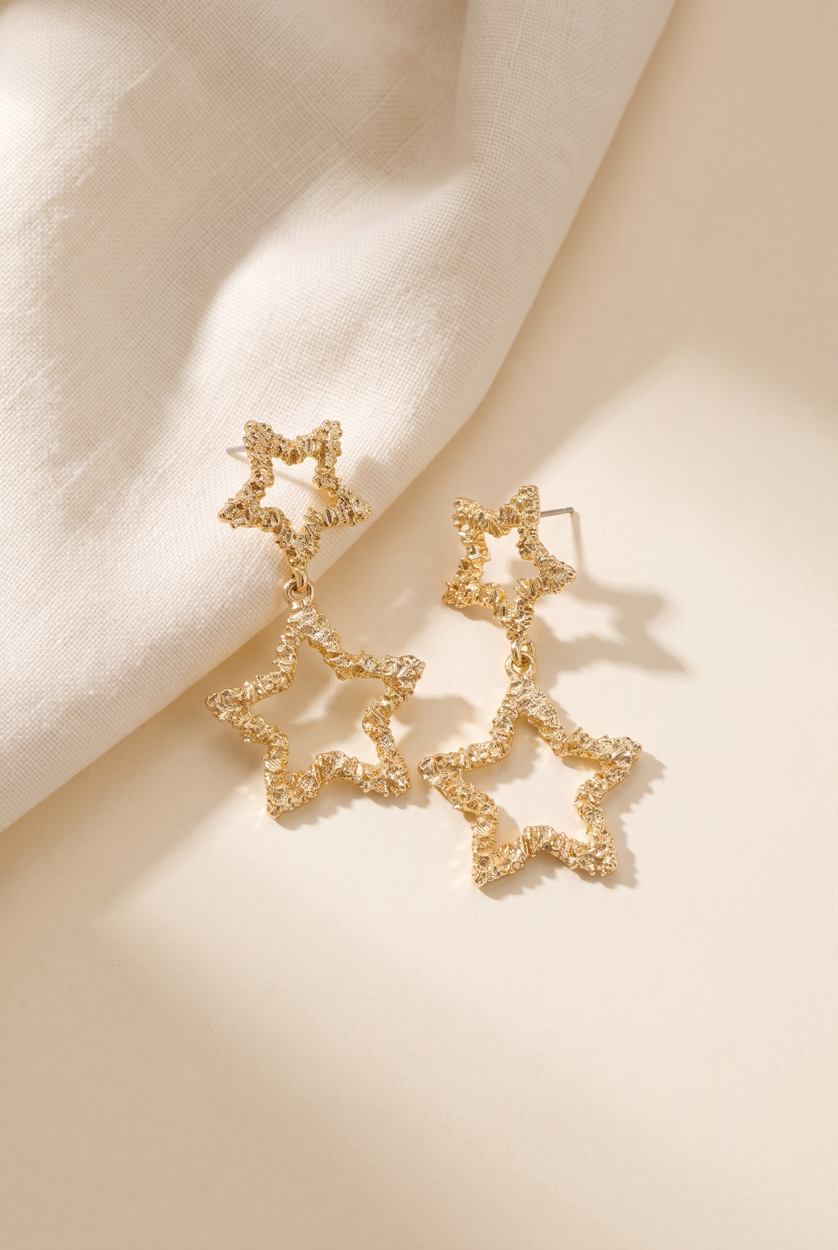 Stella You Are A Star Gold Earrings, Still life