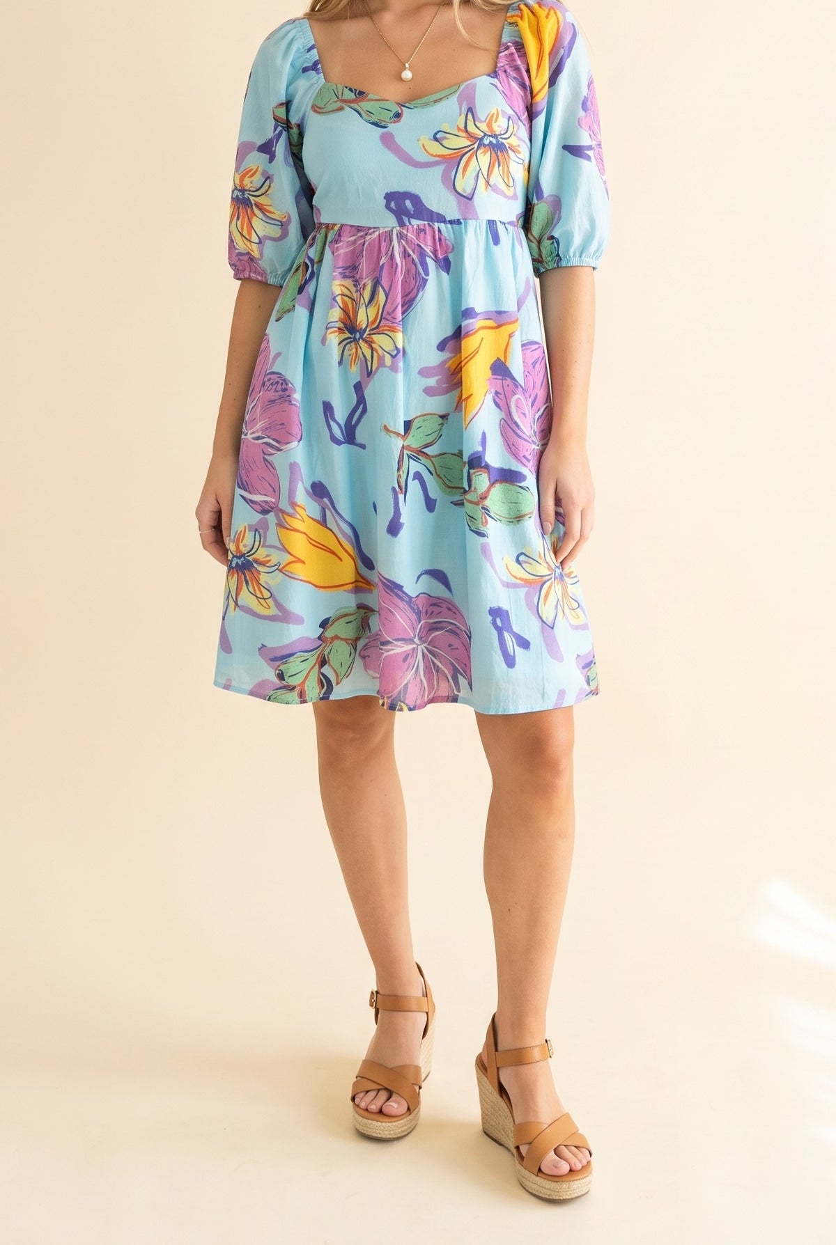 What Makes You Beautiful Babydoll Dress, Front
