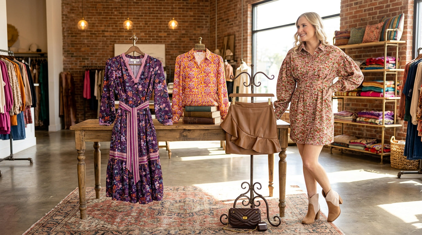 When You Say Nothing at All Corduroy Short Dress, Sadie Tri-Tone Bootie with Square Toe and 4 more - index