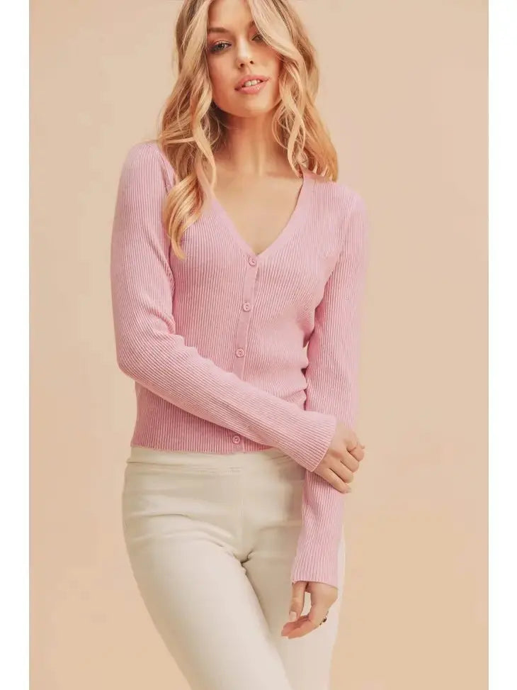 I Don't Care Cardigan Sweater AEMI + CO