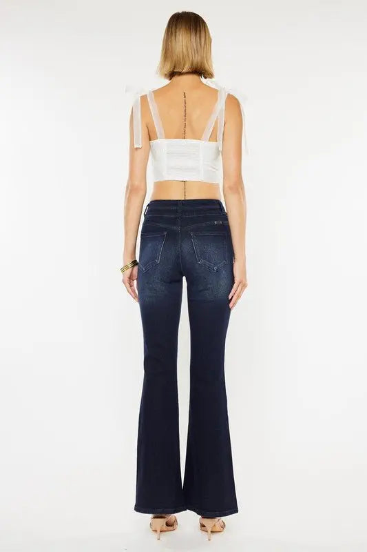Stand Out High Rise Flare Jeans Kan Can