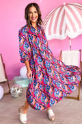 Calling You Long Sleeve High Waist Dress Bellissima Fashion
