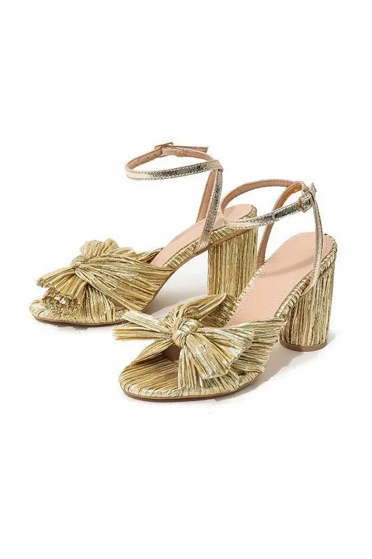 Avery Bow Sandals Lazy Shoes