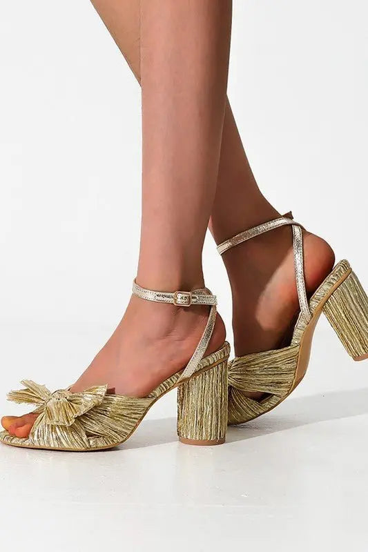 Avery Bow Sandals Lazy Shoes
