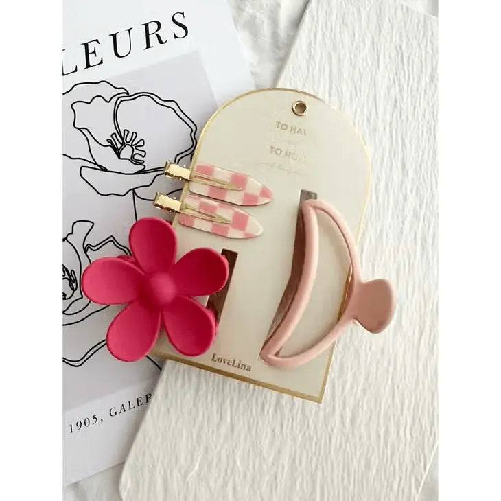 Zoey 3-Pack Hair Clip Set LoveLina
