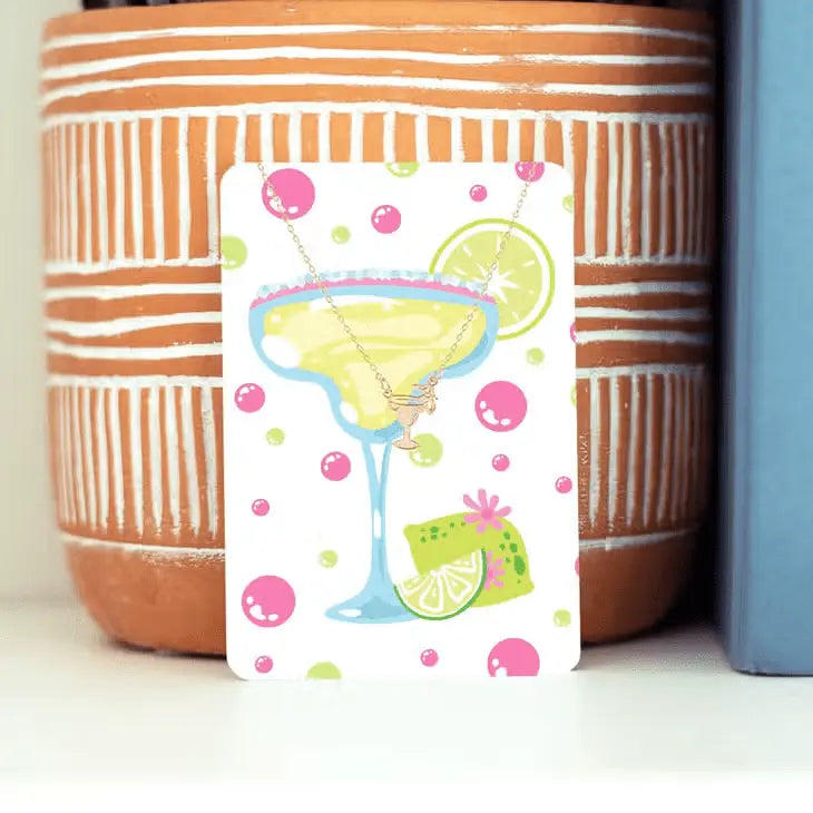 Emily Margarita Time Keepsake Card Viv&Lou