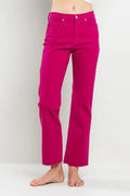 Bright Side High Rise Straight Pants SneakPeek