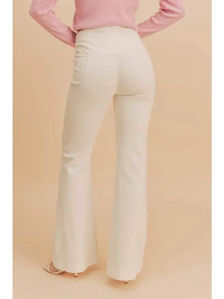 Just The Beginning Flare Jeans AEMI + CO