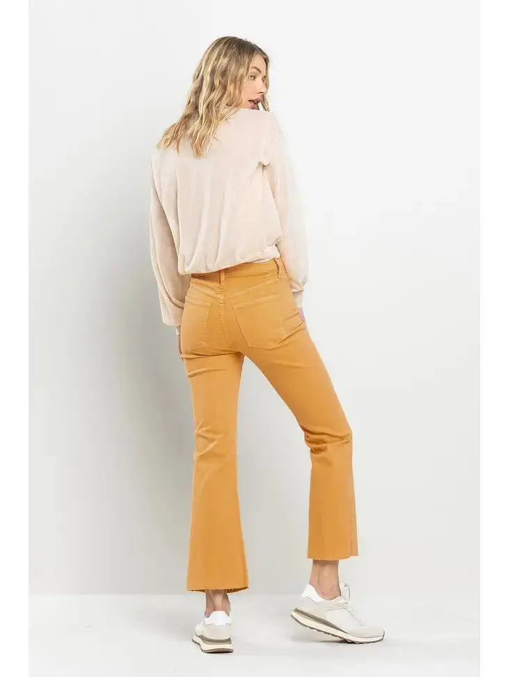 Always On My Mind High Rise Kick Flare Pants SneakPeek