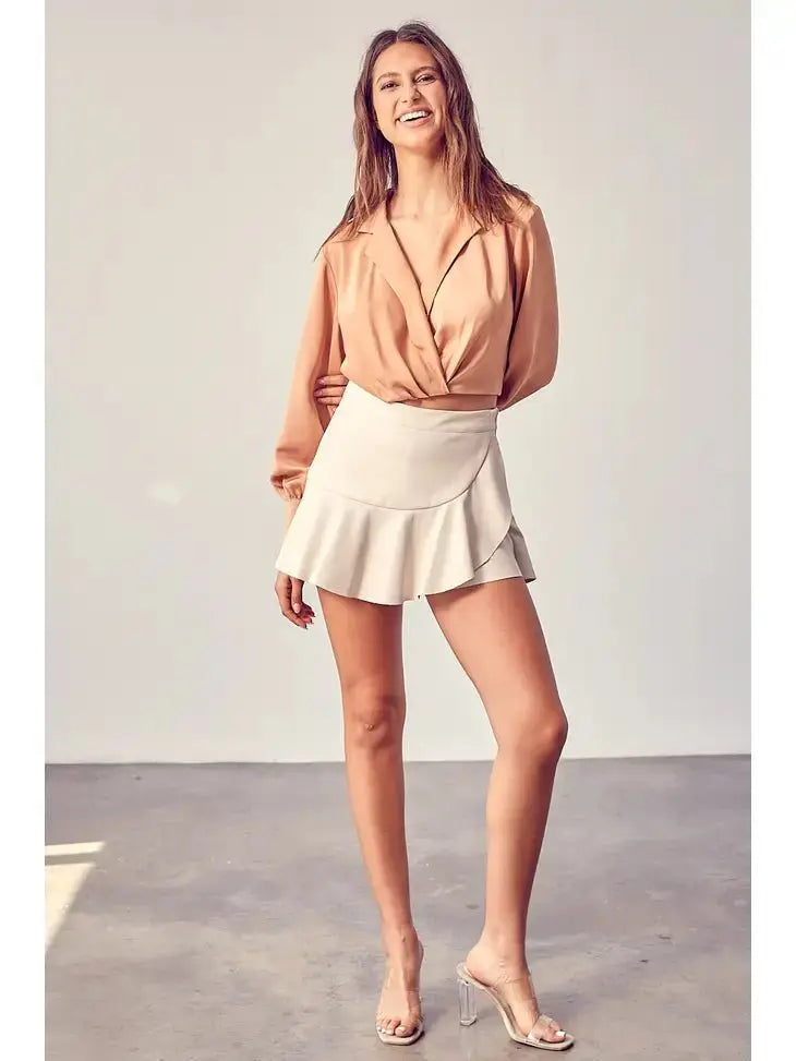 Somebody to Love Ruffle Mini Skort Do + Be Collection