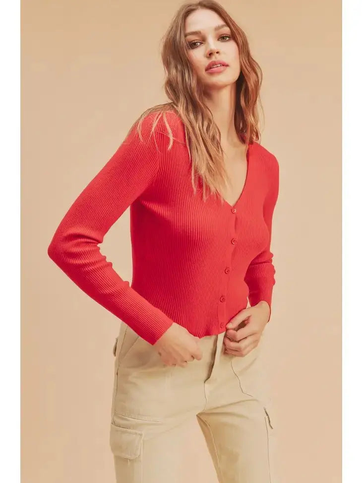 I Don't Care Cardigan Sweater AEMI + CO