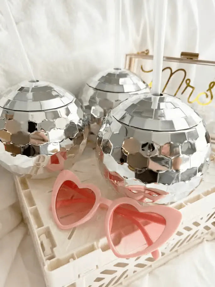 Stella Disco Ball Cup with Straw LoveLina
