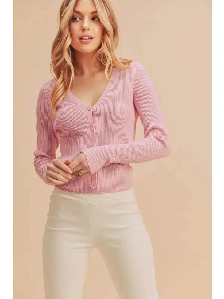 I Don't Care Cardigan Sweater AEMI + CO