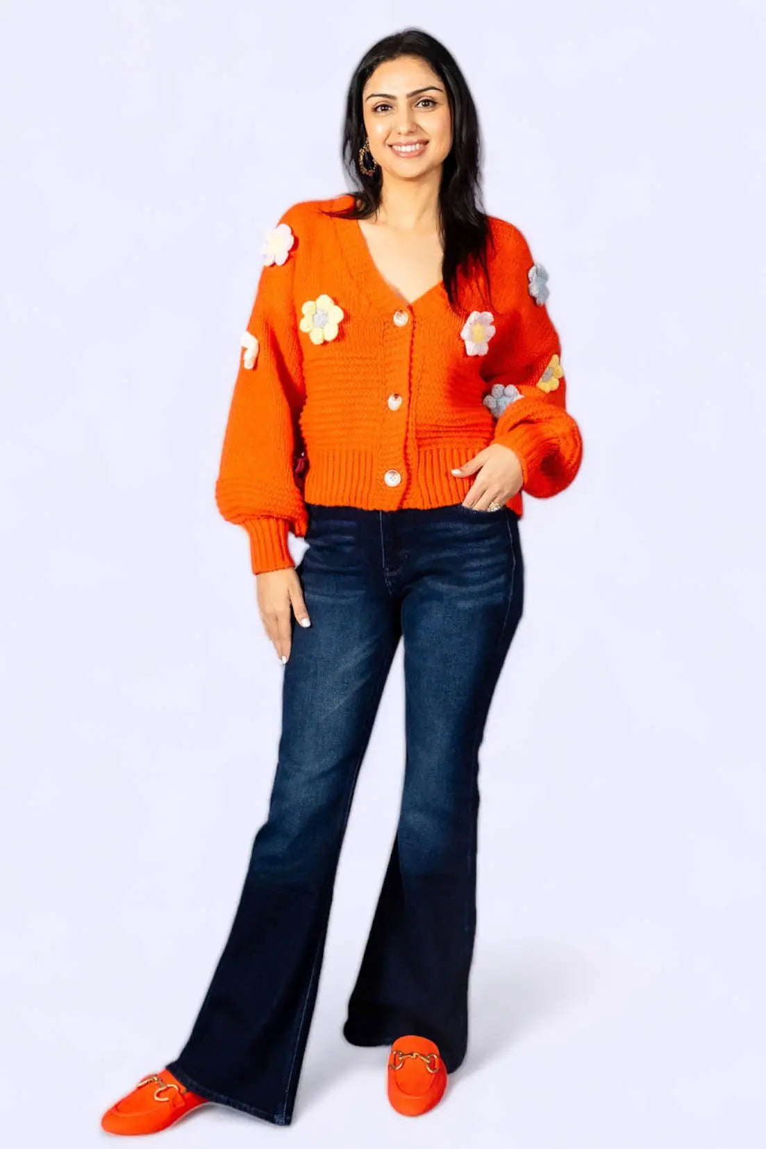 Stand Out High Rise Flare Jeans Kan Can