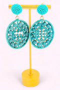 Lauren Aqua Earrings Bezza